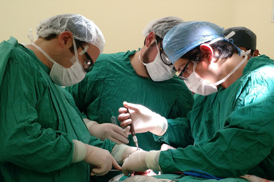 Cirujanos maxilofaciales del Hospital de Lautaro operan alteraciones mandibulares complejas