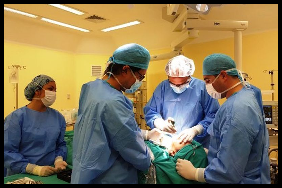 Realizaron la primera cirugía de reconstrucción maxilofacial en el Hospital de Lautaro
